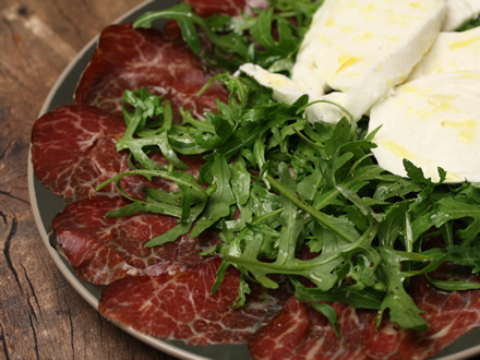 Bresaola & Arugula Antipasto (Inspired by Rome)