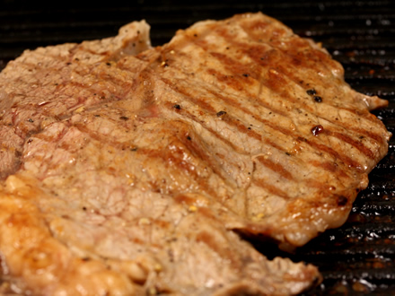 Perfect Grilled Ribeye Steak (Inspired by Jamie Oliver) with Rustic Potatoes