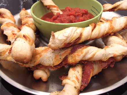 Quick & Easy Pizza Twists – Inspired by Rachael Ray