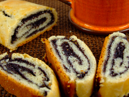 Traditional Hungarian Easter Baigli – Poppy Seed & Walnut Rolls