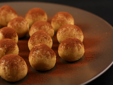 Concentrated Tiramisu Flavor in One Bite — Easy Tiramisu Balls or Lollipops