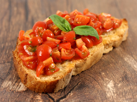 Simple Cherry Tomato Bruschetta — A Fresh and Easy Vegan Delight