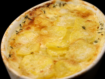 Goat Cheese Gratin Potatoes – A Cozy French-Inspired Classic