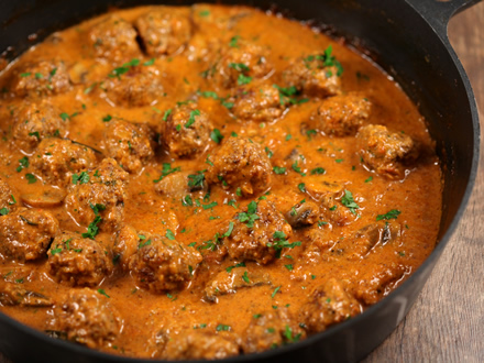 Tender Beef Meatballs in a Rich Mushroom Sauce — Irresistibly Delicious!