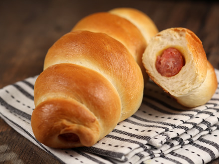Sausage Wrapped Crescent Rolls