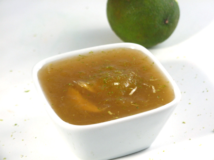 MELON JAM WITH FRESH GINGER AND LIME