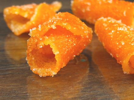 HOMEMADE ORANGE PEEL MARMALADE & CANDIED ORANGE PEELS
