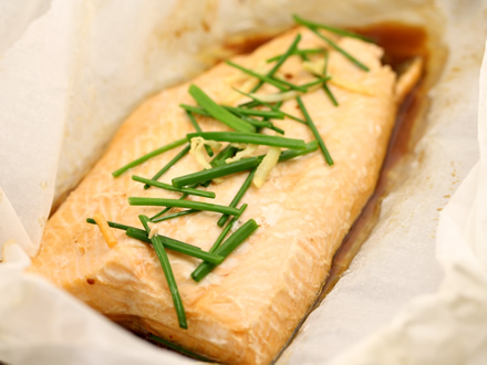ULTRA-FAST FRESH FISH DINNER WITH SOY-SHERRY SAUCE
