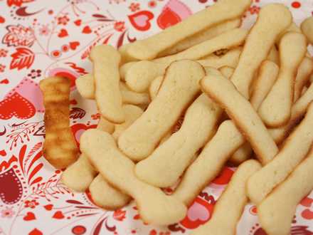 DELICATE BUTTER STICKS COOKIE RECIPE