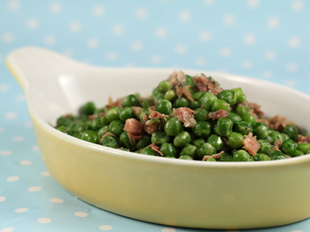 PISELLI ALLA FIORENTINA – TRADITIONAL TUSCAN FRESH PEA SIDE DISH