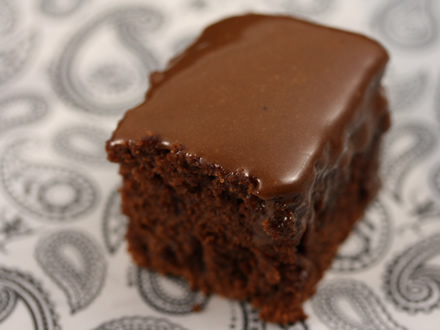 DECADENT COFFEE BROWNIES WITH MARS BAR GANACHE