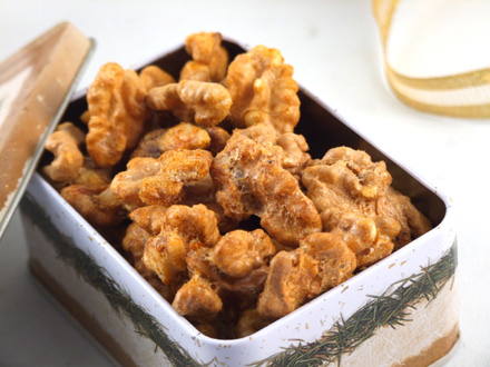 SPICY ROASTED WALNUTS – HEALTHY HOLIDAY SNACK