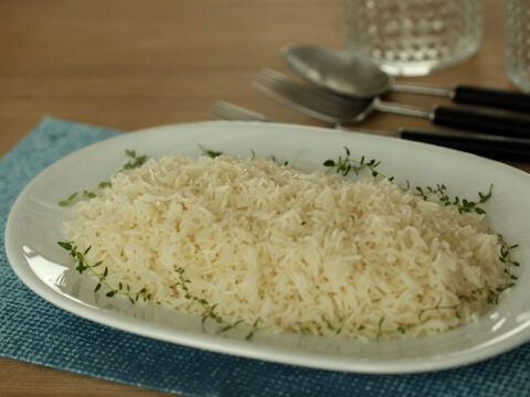 PERFECT OVEN-BAKED BASMATI RICE WITH BUTTER