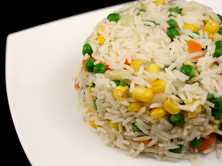 BASMATI RICE WITH SAUTÉED MIXED VEGETABLES – QUICK AND HEALTHY SIDE DISH