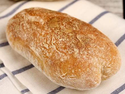 Rustic Ciabatta-Style Bread Rolls with Open Crumb and Chewy Crust